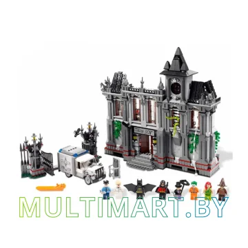Конструктор Lepin 07044 Побег из психиатрической клиники Аркхэм (1685 деталей) картинка 3